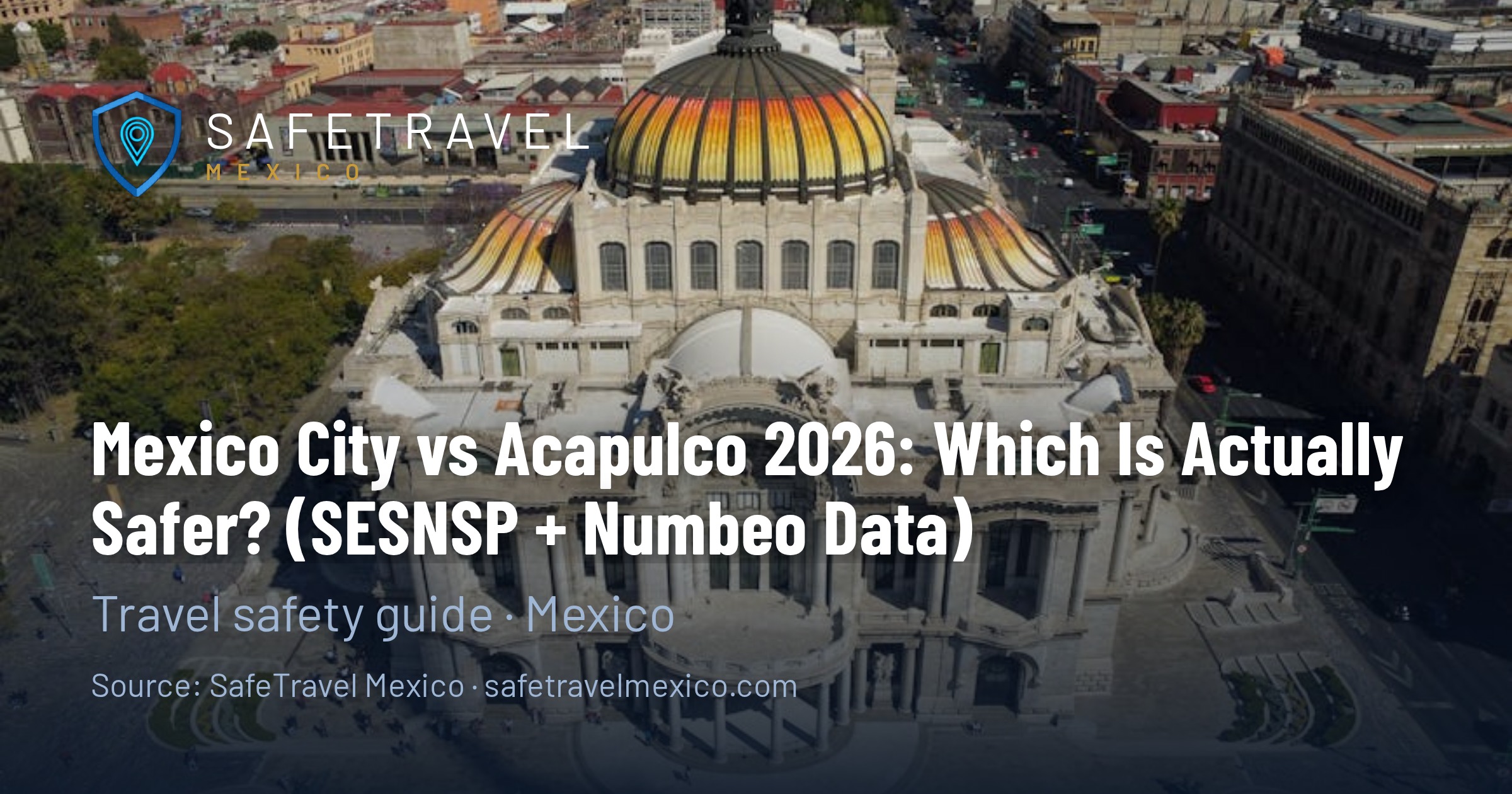 Mexico City vs Acapulco 2026: Which Is Actually Safer? (SESNSP + Numbeo Data)