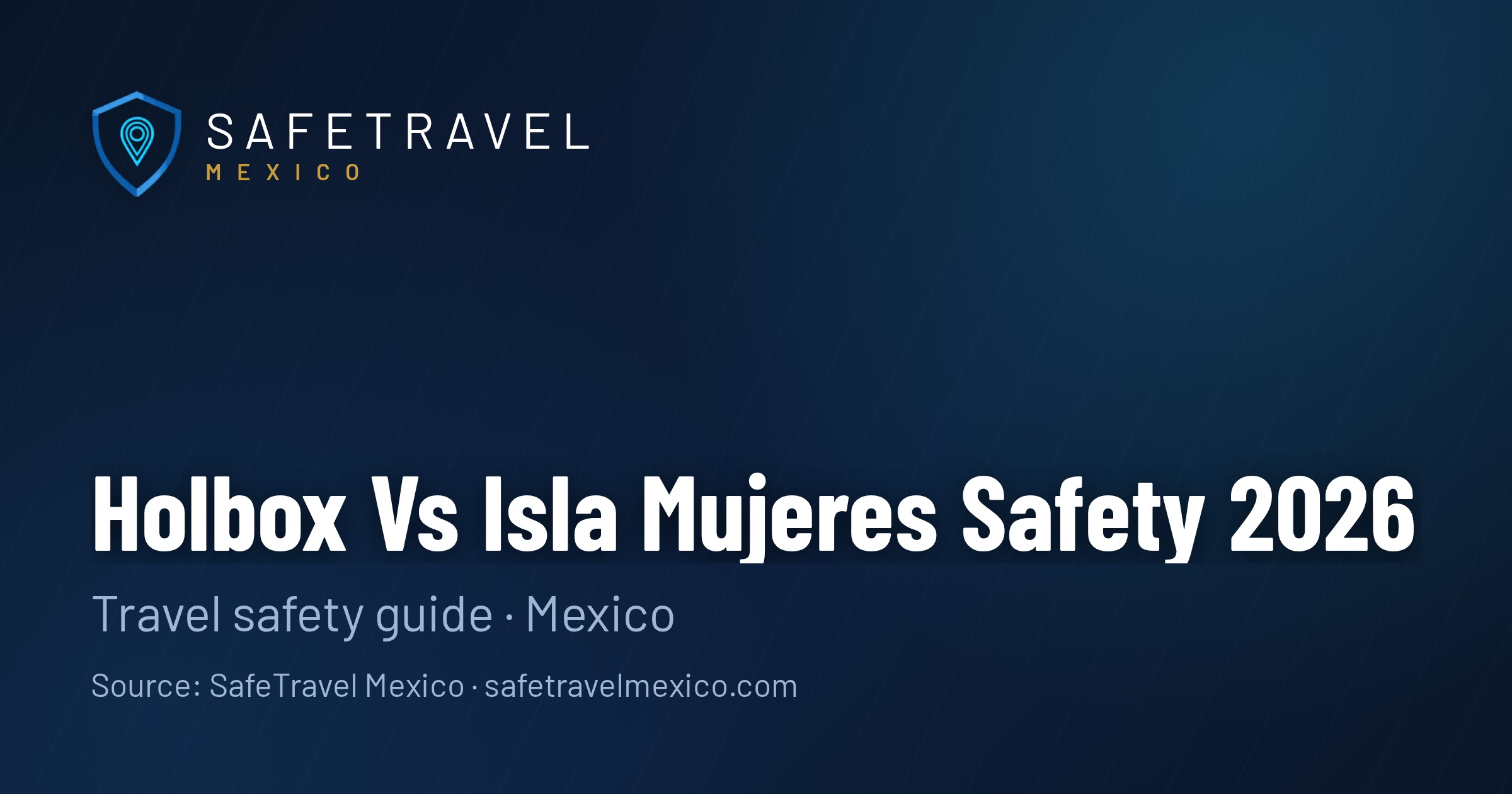 Holbox vs Isla Mujeres — Which Caribbean Island Is Safer in 2026?